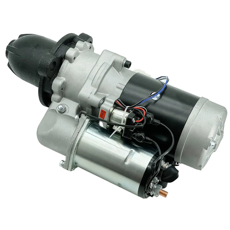 Load image into Gallery viewer, 24V 12T Starter Motor 600-813-3330 for Komatsu 6D95L-1L-WR S6D95L-1B 6D95L-1L-WR 6D95L-1L WA100-1 WA100SS-1 WA100SSS-1 WR11-1 WR11SS-1 WA150-1 from MyMROmarts