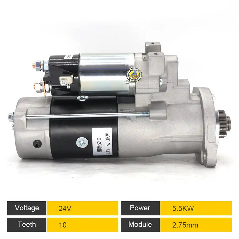 Load image into Gallery viewer, Starter Motor M3T56172 LRS01889 for MITSUBISHI S6K for CAT 200 - Electrical Parts > Starter Motor from MyMROmarts
