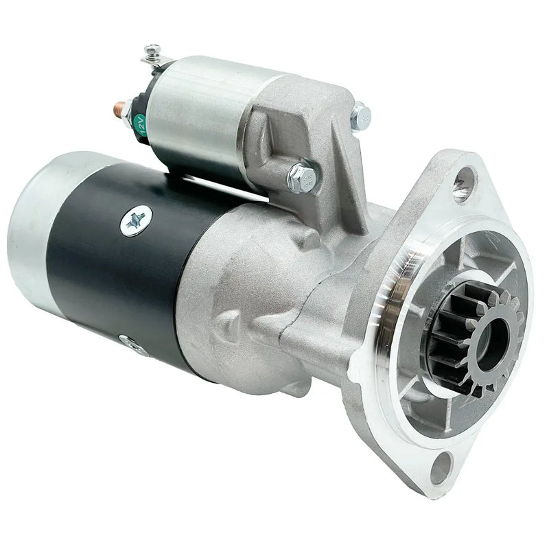 Load image into Gallery viewer, 12V 2.5KW 15T Starter Motor 171008-77010 for Carrier Kohler Komatsu Mustang Takeuchi w/ Yanmar 244 374 376 395 1GM 2GM 3GM / Komatsu 3D78 3D84 3D88 Diesel Engines from MyMROmarts