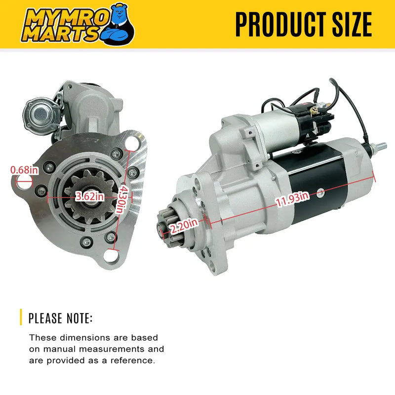 Load image into Gallery viewer, Starting Motor GP-Electric 207-1564 for Caterpillar CAT 3406 3406B 3406C 3406E 3408B 3408C 3412 3456 from MyMROmarts