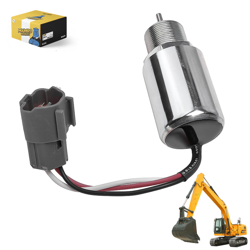 Load image into Gallery viewer, 12V Stop Solenoid MM436629 for Mitsubishi L2E L3A L3C L3E L3E2 S3L2 S4L2 Diesel Engines from MyMROmarts