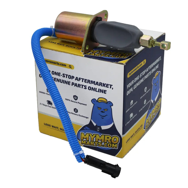 Load image into Gallery viewer, Stop Solenoid 1751ES-12A6UC3B1S5 for Gehl Skid Steer Loader SL4625 4625SX 4625DX With Kubota V2203 Diesel Engine from MyMROmarts