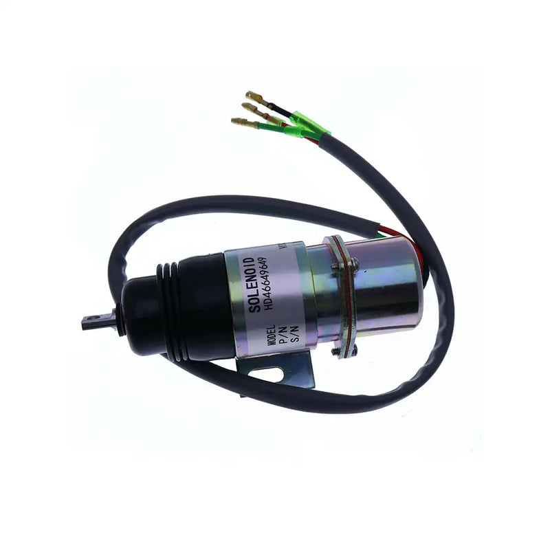 Load image into Gallery viewer, Stop Solenoid 894453-3411 8-94453341-0 MV1-58 for Hitachi Isuzu 4JG1 4JG2 6BG1 6BB1 6B61 4J62 4J61 Engine 12VDC from MyMROmarts