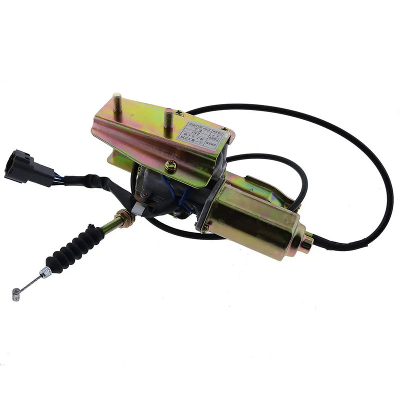 Load image into Gallery viewer, Stop Solenoid Motor 4276371 for Isuzu Engine 4BG1 6BG1 Hitachi Excavator EX100-2 EX100-3 EX120-2 EX120-3 from MyMROmarts