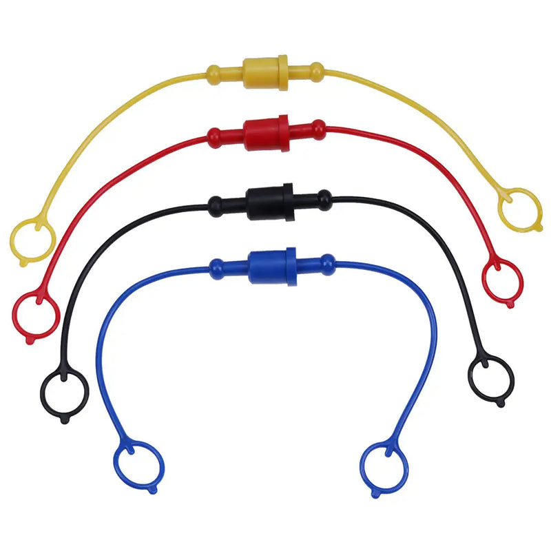 Load image into Gallery viewer, Switch 8 Pack Hydraulic Quick Coupler Dust Cap & Plug Set fits 1/4' ISO for John Deere 120R D120 D160 H120 H160 H165 X950R 54D 60D 1023E 1025R 1026R 2025R 2026R 2032R 2036R 2038R 2305 2320 2720 2520 - Hydraulic Parts from MyMROmarts