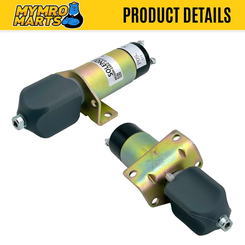 Load image into Gallery viewer, 2 Terminals 12V Throttle Choke Solenoid 3740028 1502-12C2U1B1S1 for JLG Lift 40H 45HA 60H 70H 80H 80HX 86HX - Electrical Parts > Solenoid Valve from My Store