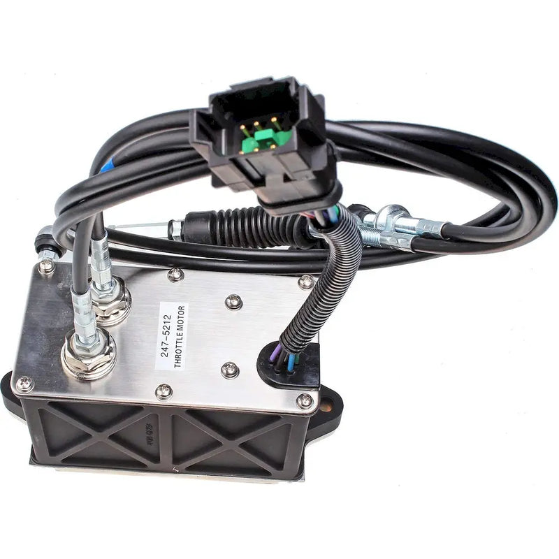 Load image into Gallery viewer, Throttle Motor 2 Cables 7 Pins Wire 247-5212 227-7672 for Caterpillar Excavator CAT 320C 320C FM 320C L 320D Engine 3066 from MyMROmarts
