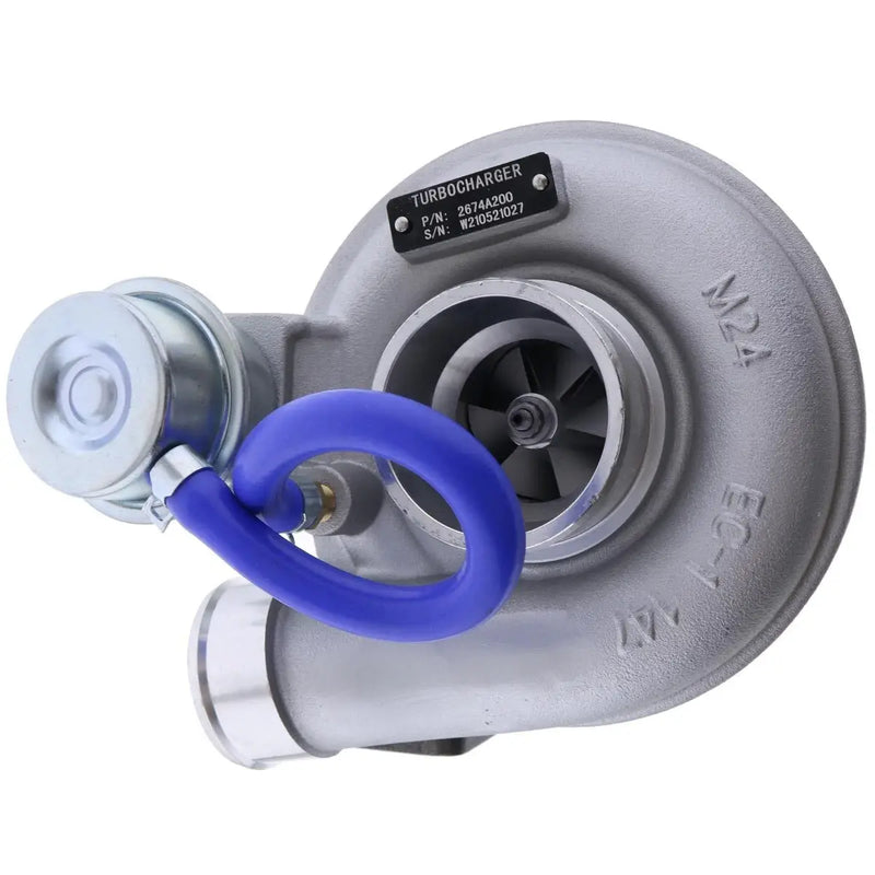 Load image into Gallery viewer, Turbo GT2556S Turbocharger 2674A843 for Perkins Engine 1104D-44T EPA Tier 3 - Engine Parts > Air Intake and Exhaust System > Turbocharger from My Store