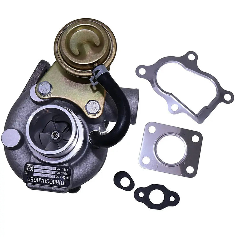 Load image into Gallery viewer, Turbo TD03-7T Turbocharger 49131-02030 1G770-17012 for Kubota V2003T Engine SVL75 KX040 KX080 SSV65 SSV75 L200 L210 L260 L3940 L5040 L5060 - Engine Parts > Air Intake and Exhaust System > Turbocharger from My Store