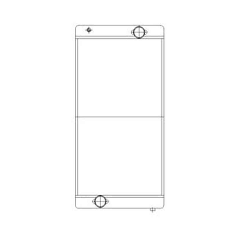 Load image into Gallery viewer, Engine Water Radiator Core 11033554 for Volvo Loader L50C L50B - Engine Parts > Cooling System > Engine Radiator from MyMROmarts