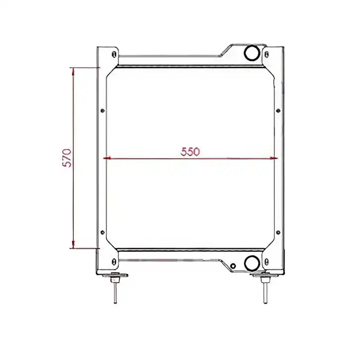 Load image into Gallery viewer, Engine Water Radiator Core 11172698 for Volvo Wheel Loader L90B L90 L90C L90D from MyMROmarts