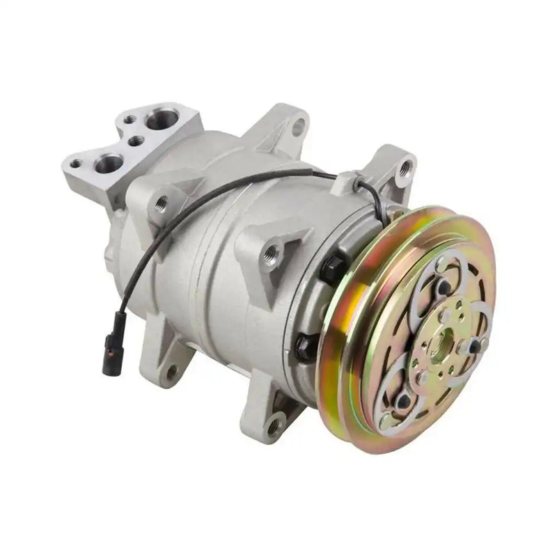 Afbeelding laden in Galerijviewer, Zexel DKS-15D A/C Compressor 8973863491 for Isuzu Engine 4HE1 4HK1-TCS Truck NPR NPR-HD NQR NRR - Body Parts > Cab Interior Parts > Air Conditioning Compressor from MyMROmarts
