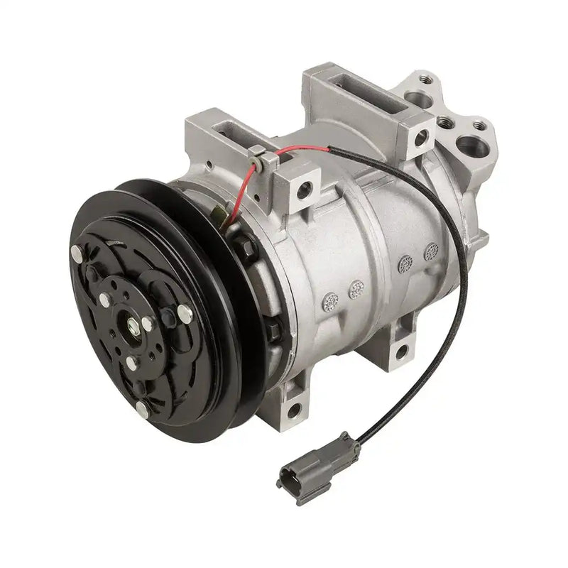 Afbeelding laden in Galerijviewer, Zexel DKS-15D A/C Compressor 8973863491 for Isuzu Engine 4HE1 4HK1-TCS Truck NPR NPR-HD NQR NRR - Body Parts > Cab Interior Parts > Air Conditioning Compressor from MyMROmarts