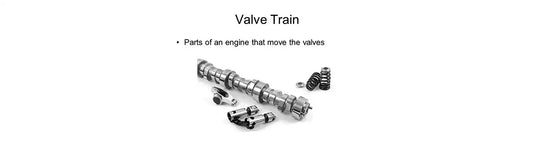 Layout and Working Progress of the Valve Train