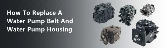 How To Replace A Water Pump Belt And Water Pump Housing