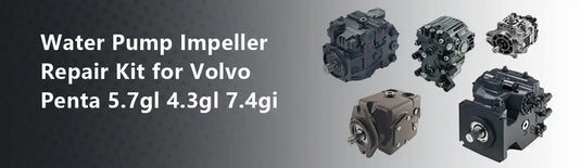 Water Pump Impeller Repair Kit for Volvo Penta 5.7gl 4.3gl 7.4gi