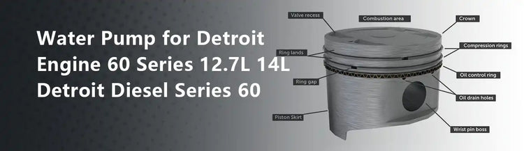 Water Pump for Detroit Engine 60 Series 12.7L 14L Detroit Diesel Series 60