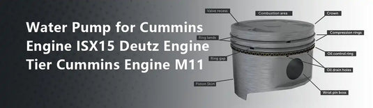 Water Pump for Cummins Engine ISX15 Deutz Engine Tier Cummins Engine M11