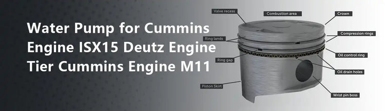 Water Pump for Cummins Engine ISX15 Deutz Engine Tier Cummins Engine M11