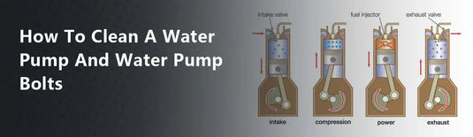 How To Clean A Water Pump And Water Pump Bolts