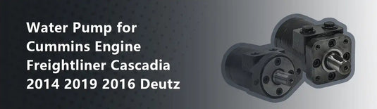 Water Pump for Cummins Engine Freightliner Cascadia 2014 2019 2016 Deutz
