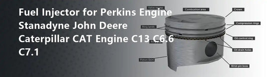 Fuel Injector for 2003 Cummins Big cam 400 5.9 03 05 dodge ram 2500 Caterpillar CAT Farmall DT466