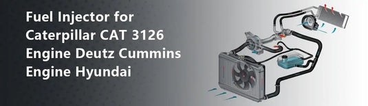 Fuel Injector for Caterpillar CAT 3126 Engine Deutz Cummins Engine Hyundai