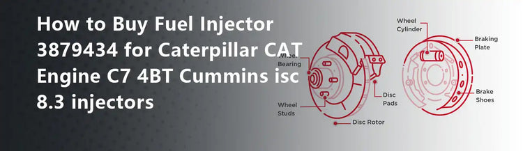 How to Buy Fuel Injector 3879434 for Caterpillar CAT Engine C7 4BT Cummins isc 8.3 injectors