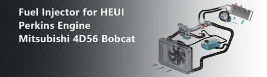 Fuel Injector for HEUI Perkins Engine Mitsubishi 4D56 Bobcat