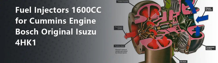 Fuel Injectors 1600CC for Cummins Engine Bosch Original Isuzu 4HK1