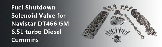 Fuel Shutdown Solenoid Valve for Navistar DT466 GM 6.5L turbo Diesel Cummins