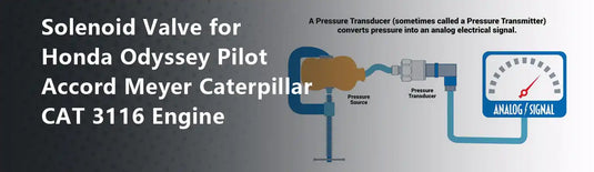 Solenoid Valve for Honda Odyssey Pilot Accord Meyer Caterpillar CAT 3116 Engine