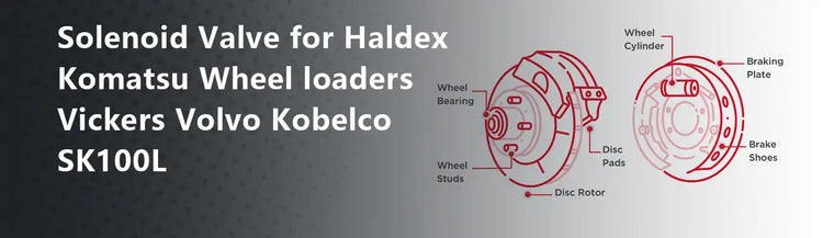 Solenoid Valve for Haldex Komatsu Wheel loaders Vickers Volvo Kobelco SK100L
