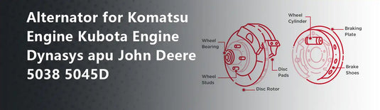Alternator for Komatsu Engine Kubota Engine Dynasys apu John Deere 5038 5045D
