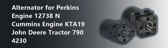 Alternator for Perkins Engine 12738 N Cummins Engine KTA19 John Deere Tractor 790 4230