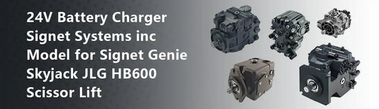 24V Battery Charger Signet Systems inc Model for Signet Genie Skyjack JLG HB600 Scissor Lift