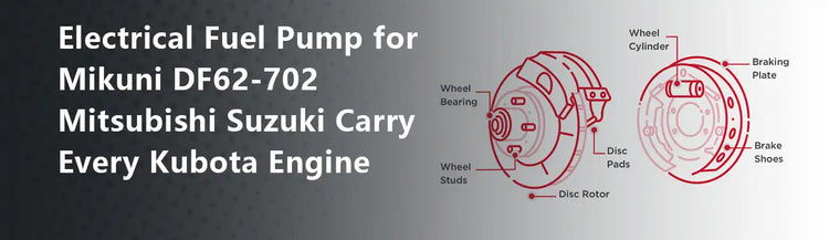 Electrical Fuel Pump for Mikuni DF62-702 Mitsubishi Suzuki Carry Every Kubota Engine