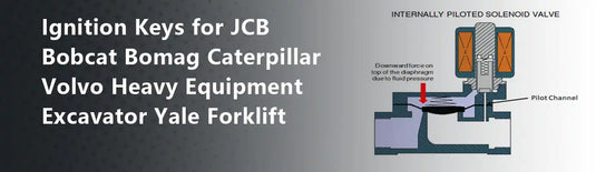 Ignition Keys for JCB Bobcat Bomag Caterpillar Volvo Heavy Equipment Excavator Yale Forklift