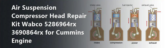 Air Suspension Compressor Head Repair Kit Wabco 5286964rx 3690864rx for Cummins Engine