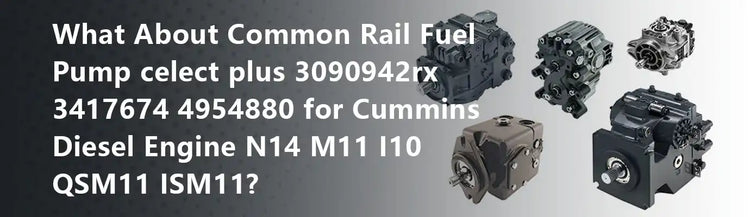 What About Common Rail Fuel Pump celect plus 3090942rx 3417674 4954880 for Cummins Diesel Engine N14 M11 I10 QSM11 ISM11?