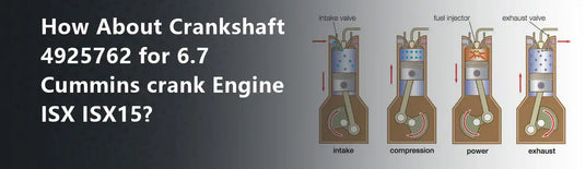 How About Crankshaft 4925762 for 6.7 Cummins crank Engine ISX ISX15?