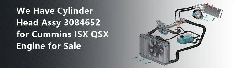 We Have Cylinder Head Assy 3084652 for Cummins ISX QSX Engine for Sale