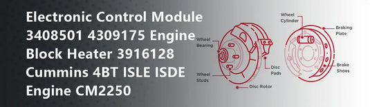Electronic Control Module 3408501 4309175 Engine Block Heater 3916128 Cummins 4BT ISLE ISDE Engine CM2250