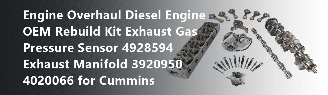 Engine Overhaul Diesel Engine OEM Rebuild Kit Exhaust Gas Pressure Sen ...