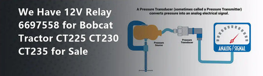 We Have 12V Relay 6697558 for Bobcat Tractor CT225 CT230 CT235 for Sale