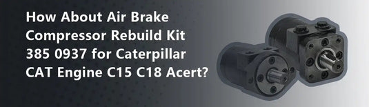 How About Air Brake Compressor Rebuild Kit 385 0937 for Caterpillar CAT Engine C15 C18 Acert?