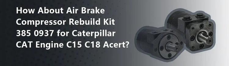 How About Air Brake Compressor Rebuild Kit 385 0937 for Caterpillar CAT Engine C15 C18 Acert?