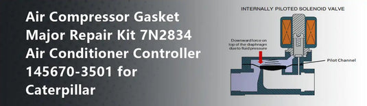 Air Compressor Gasket Major Repair Kit 7N2834 Air Conditioner Controller 145670-3501 for Caterpillar