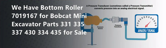 We Have Bottom Roller 7019167 for Bobcat Mini Excavator Parts 331 335 337 430 334 435 for Sale