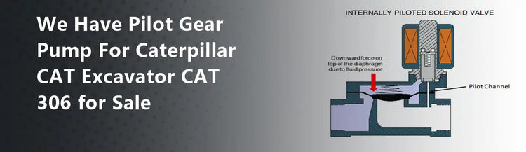 We Have Pilot Gear Pump For Caterpillar CAT Excavator CAT 306 for Sale